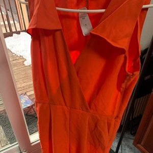 Banana republic size 6 Jumpsuits orange color